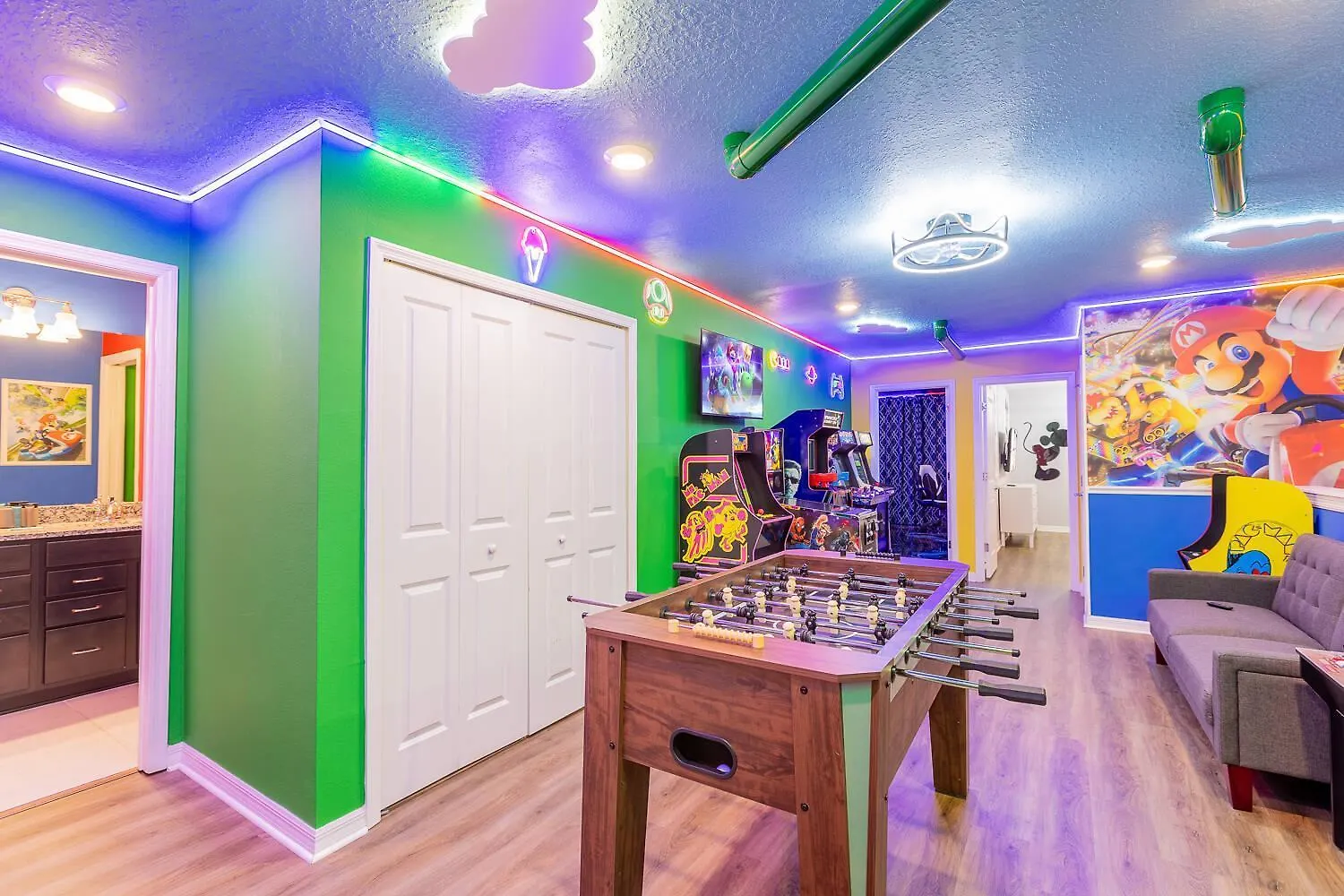 Thematic House Pvt Pool Game Room Near Disney Davenport Holiday home
